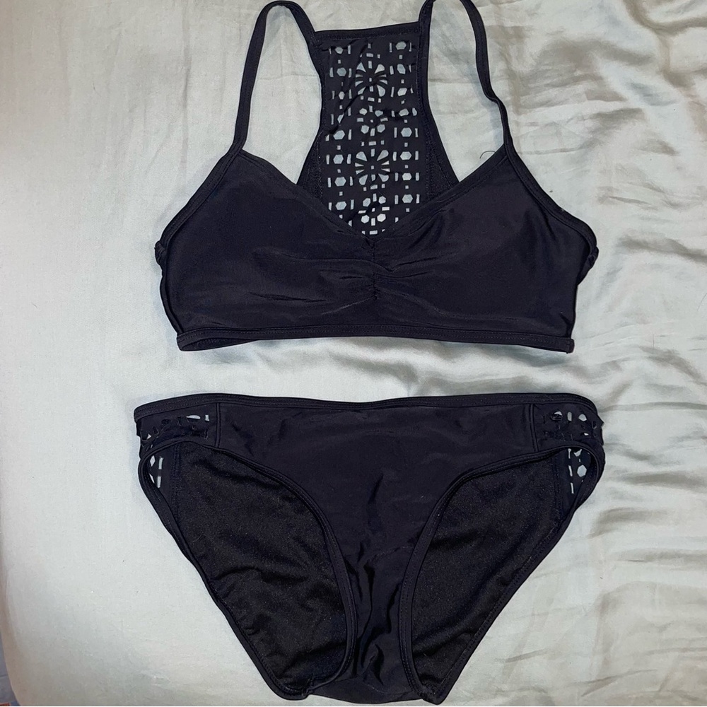 Xhilaration Black Bikini Top